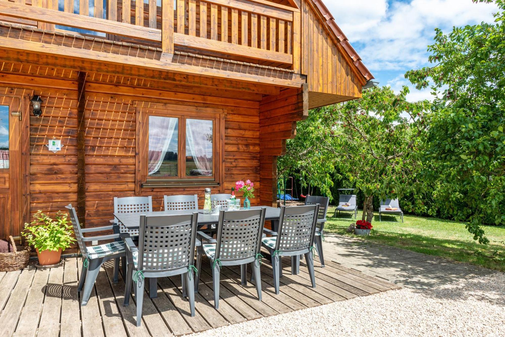 Вілла Ferienblockhaus Glocker - Hof Leibertingen Екстер'єр фото